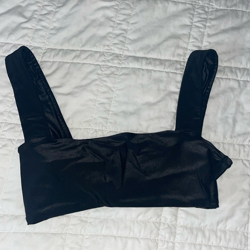We Wore What bandeau sports bra